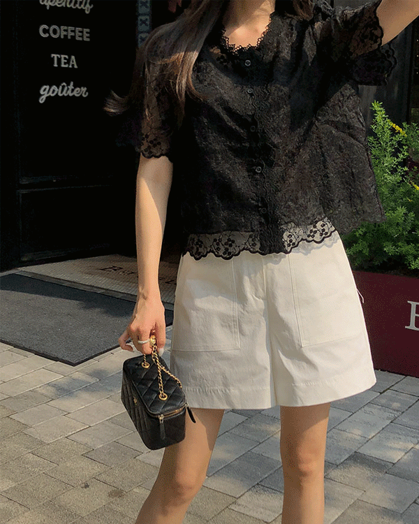 아일린 Race Blouse