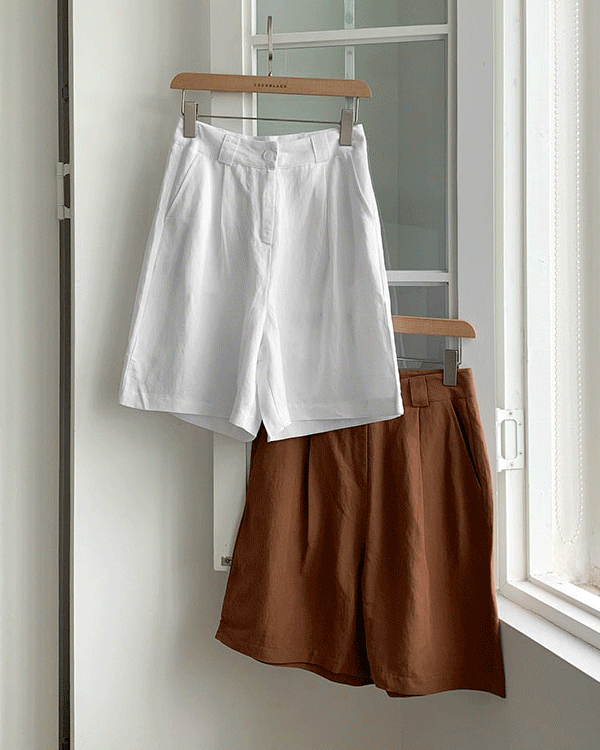 Linen 버뮤다 Pants