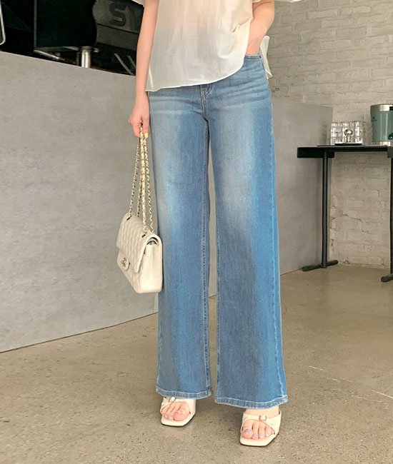 럭스 쿨 Denim Pants