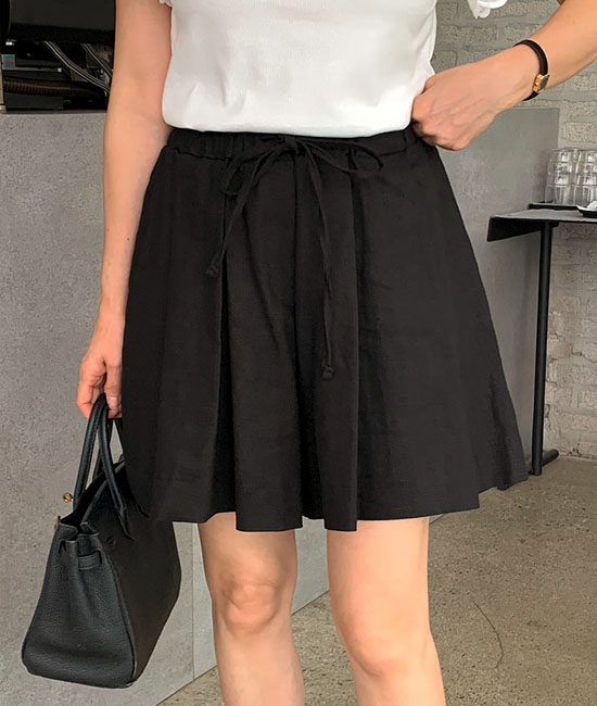 Linen 치마바지