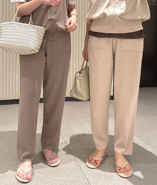 로이 Knit Pants