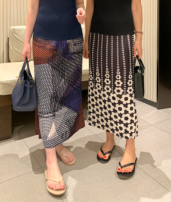아트 Pleats Skirt