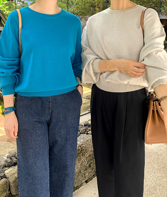 마일드 Knit Man to man