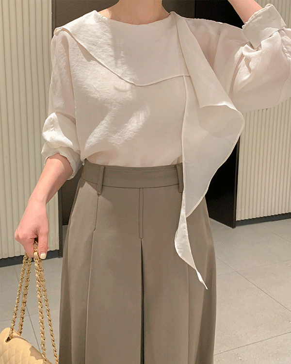 올슨 스카프 Blouse