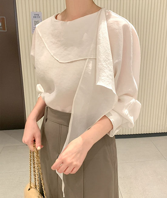올슨 스카프 Blouse