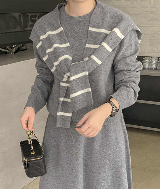 루미 홀가 Stripe Shawl