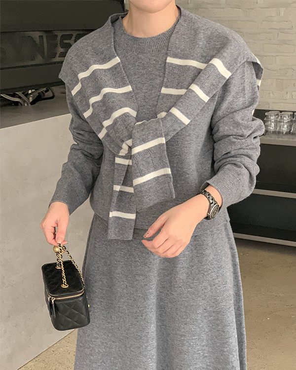 루미 홀가 Stripe Shawl