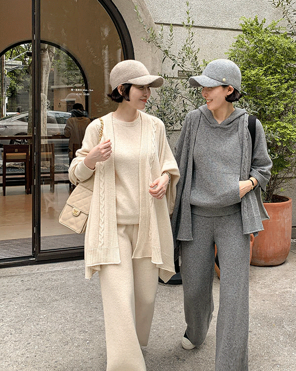 코코 홀가 Shawl Cardigan