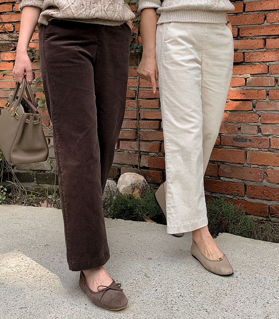 Goodspan Straight Corduroy Pants