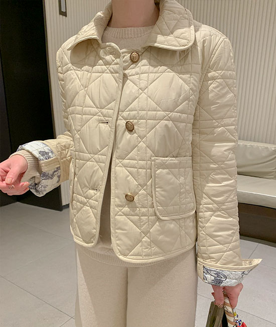 까르 quilting Jacket-Shortver.