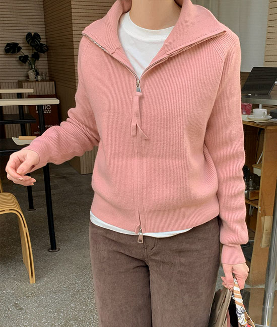 기획 Knit Zip up