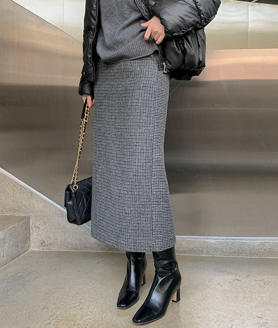 모드 Check Skirt