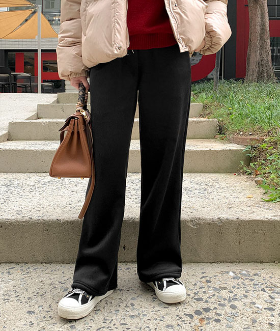 Warm Fleece Corduroy Pants