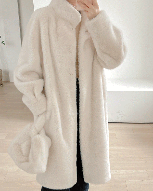 Highneck &nbsp Coat-Longver.