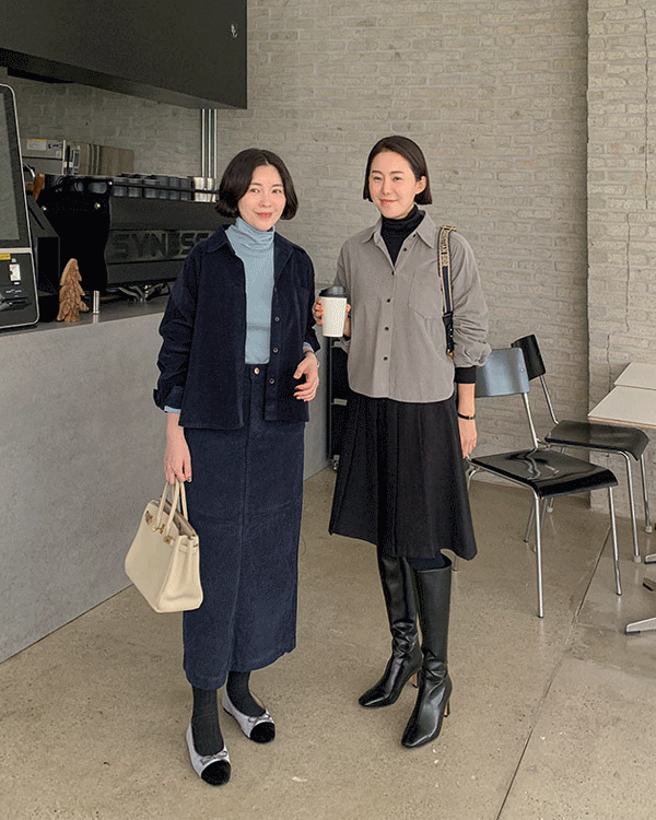 Hepburn 코듀로이 Shirt