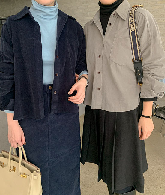 Hepburn 코듀로이 Shirt