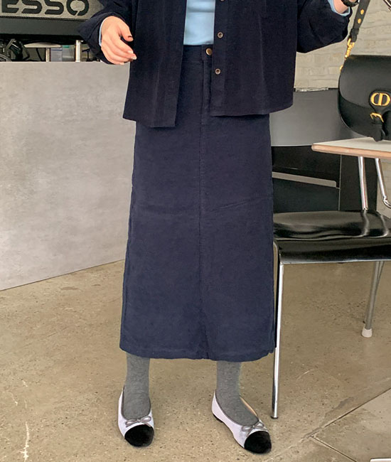 napping 코듀로이 Skirt