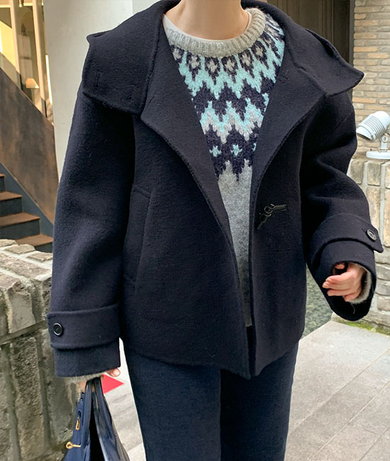 더플 핸드메이드 Coat