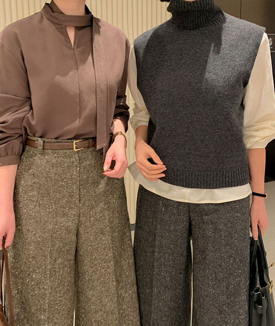 로라 타이 Blouse