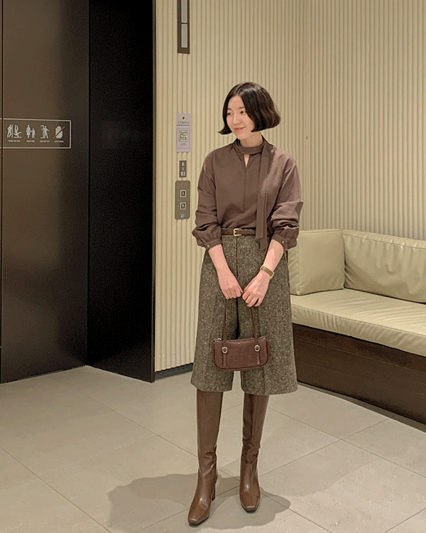 로라 타이 Blouse