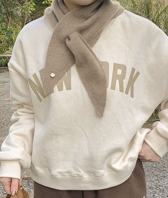 삼각 Wool100 muffler