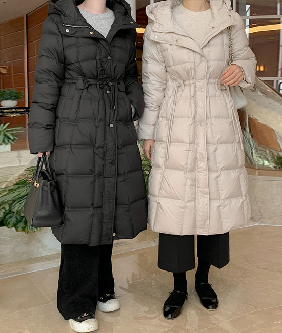 Arc duck down long padding