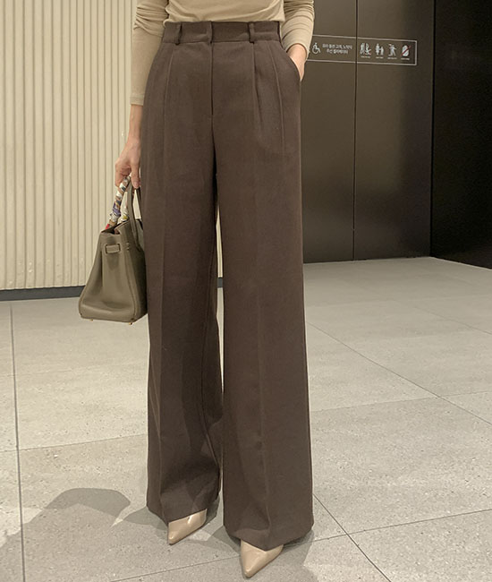 코코 핀턱 Slacks-nappingver.