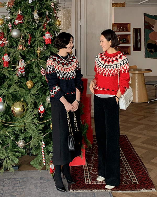 핸드메이드 Nordic Knit