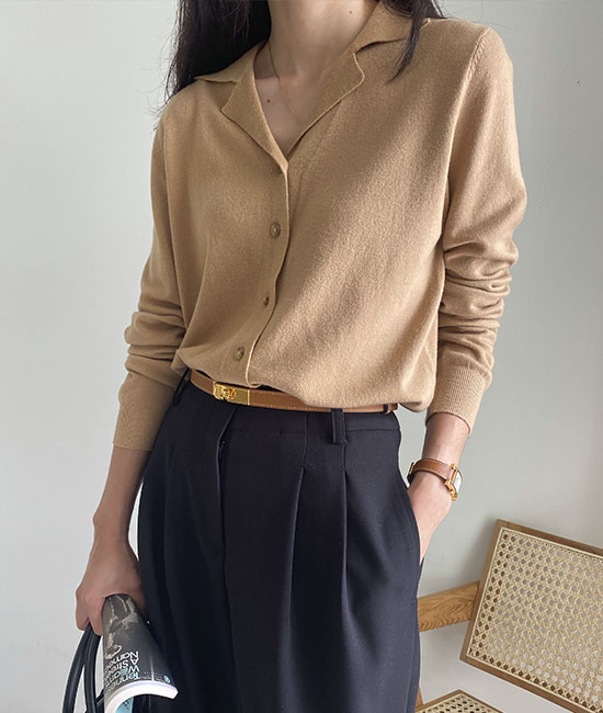 10번 타임즈 Knit Cardigan