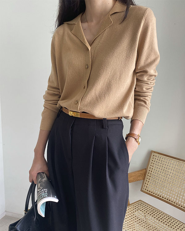 10번 타임즈 Knit Cardigan