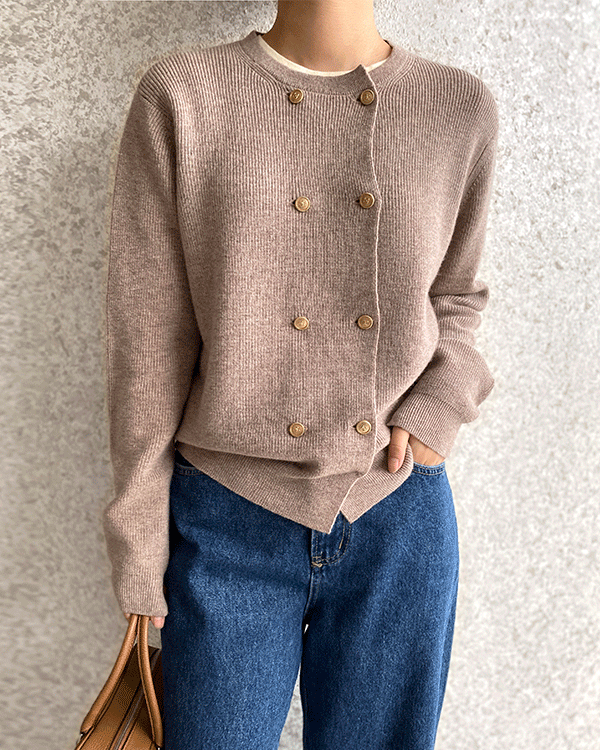 14번 더블단추 Cardigan