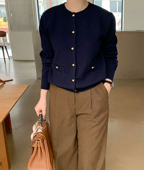 골드버튼 Cardigan