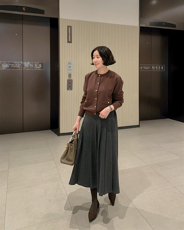 골드버튼 Cardigan