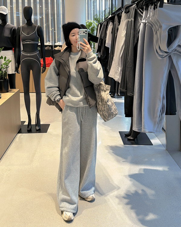 메이 덕다운 Padding Vest