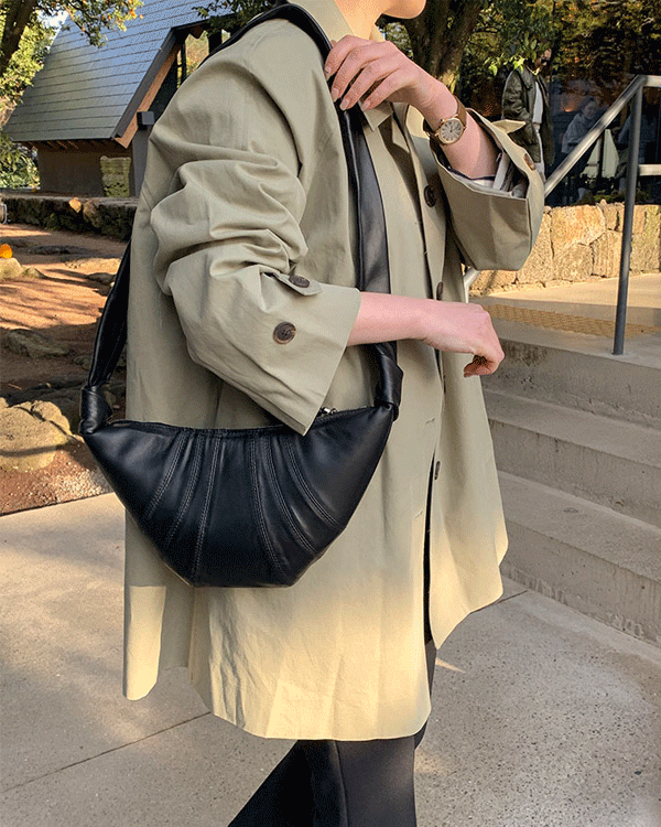 리얼 Sheepskin 크로와상백