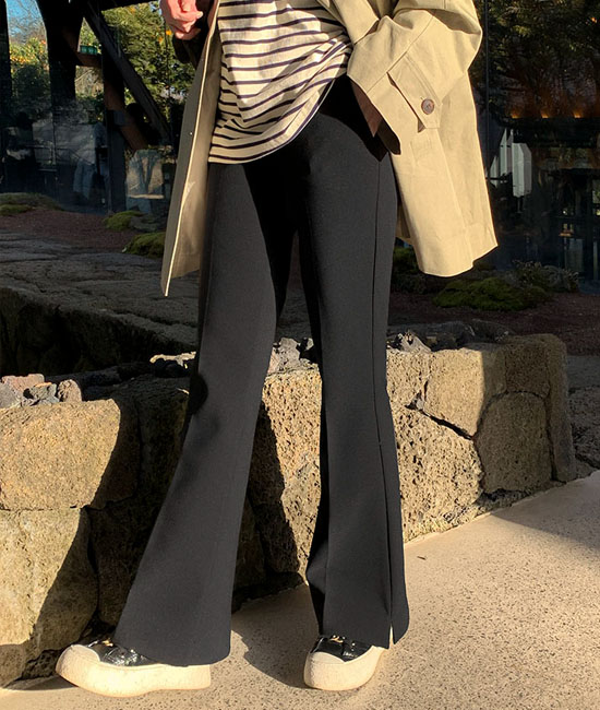 날씬핏 Boot cut Slacks