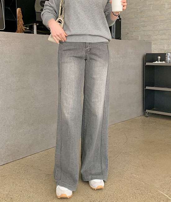 스테이 line Denim Pants