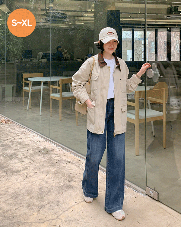 스테이 line Denim Pants