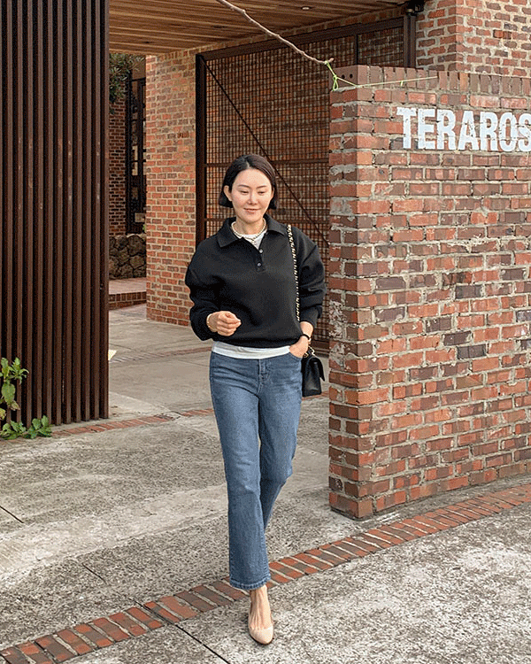 리얼진-Classic Straight 데님팬츠