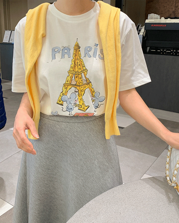 에펠 Short T shirts