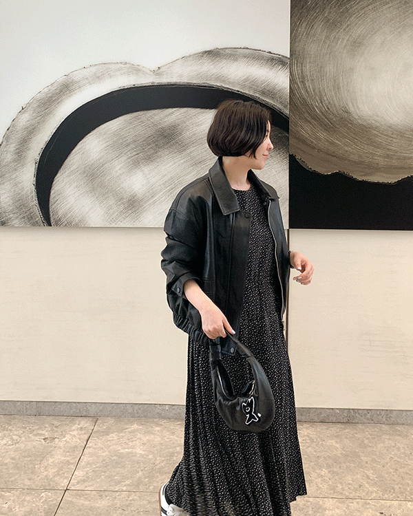 Dot Pleats One Piece