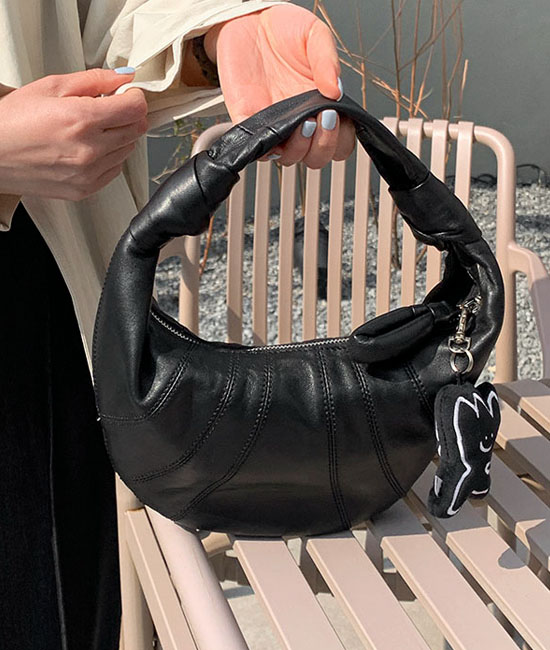 리얼 Sheepskin 크로와상백 Miniver.