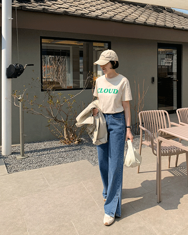 클라우드 Short T shirts