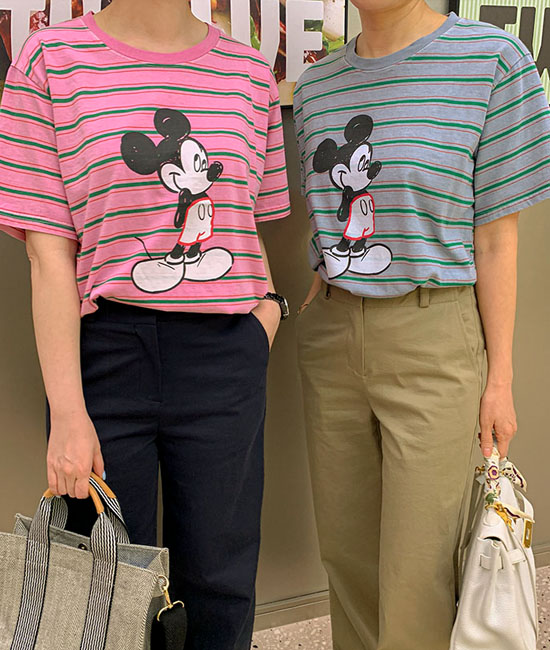 리튼 미키 Short T shirts