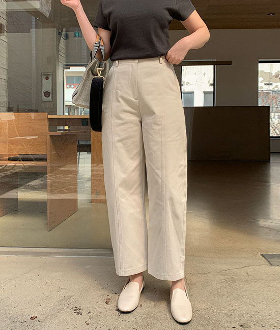 펌킨 Baggy 면 Pants