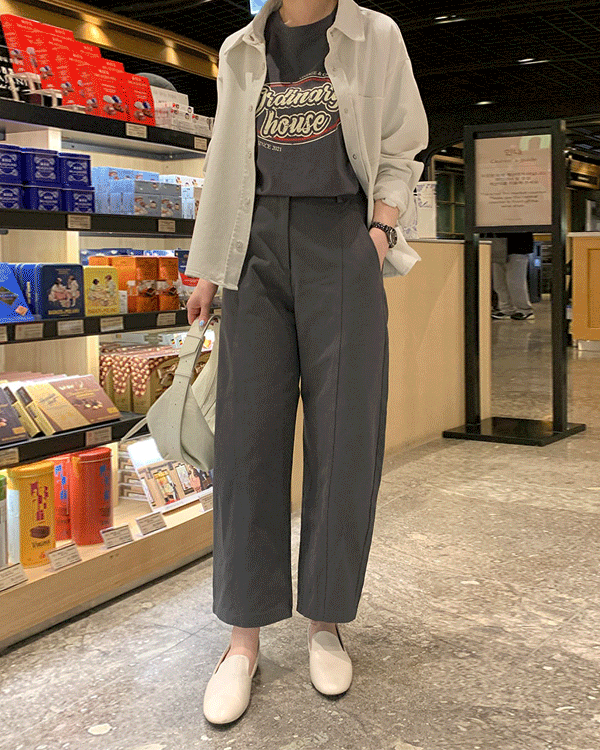 펌킨 Baggy 면 Pants