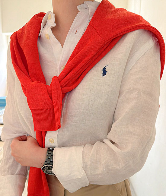 멜로우 color combination Cardigan