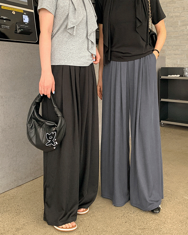 쿨 핀턱 Banding Pants