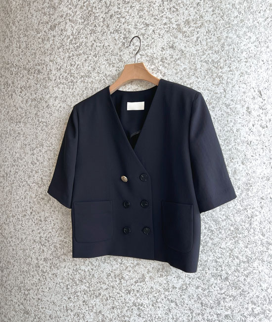 double Short Short-sleeve Jacket