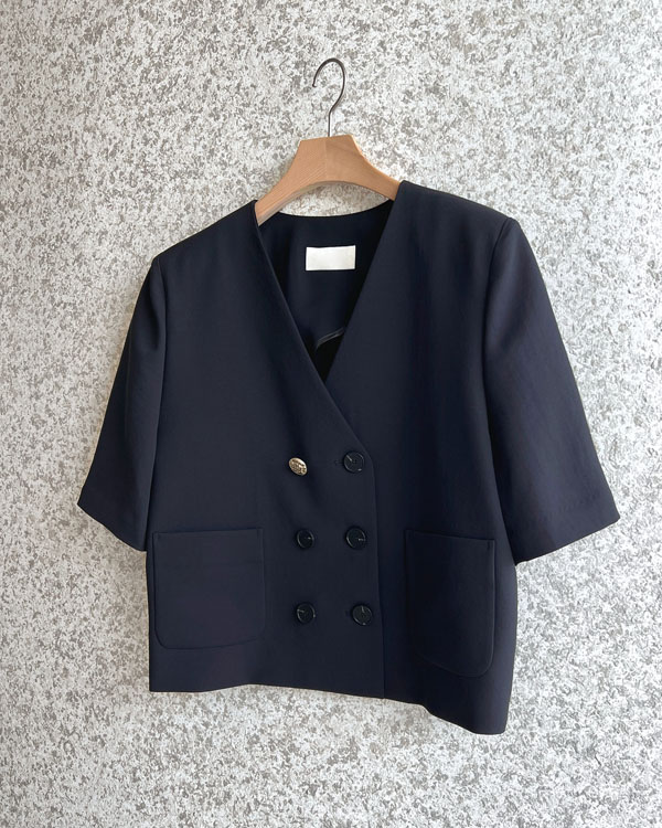 double Short Short-sleeve Jacket